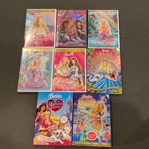 Collection of Barbie movies. Can be sold together or separately!
